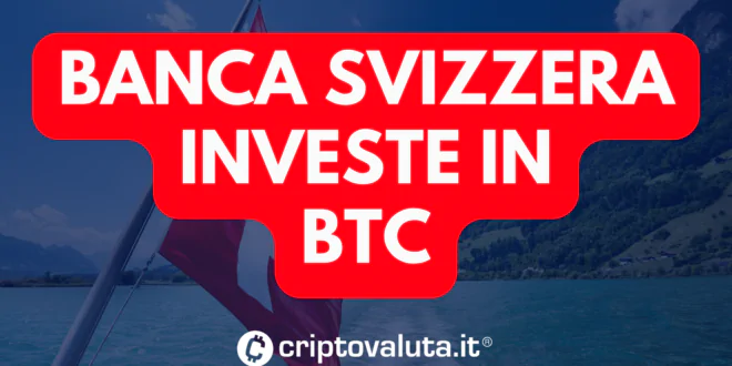 BANCA SVIZZERA BTC