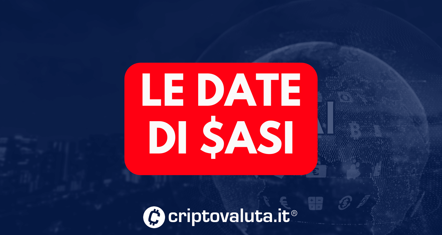 AGIX, Fetch.ai e OCEAN: le DATE della conversione in ASI. Tutto quello che c'è da sapere sulla crypto del MOMENTO