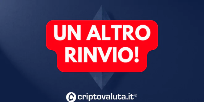 UN ALTRO RINVIO