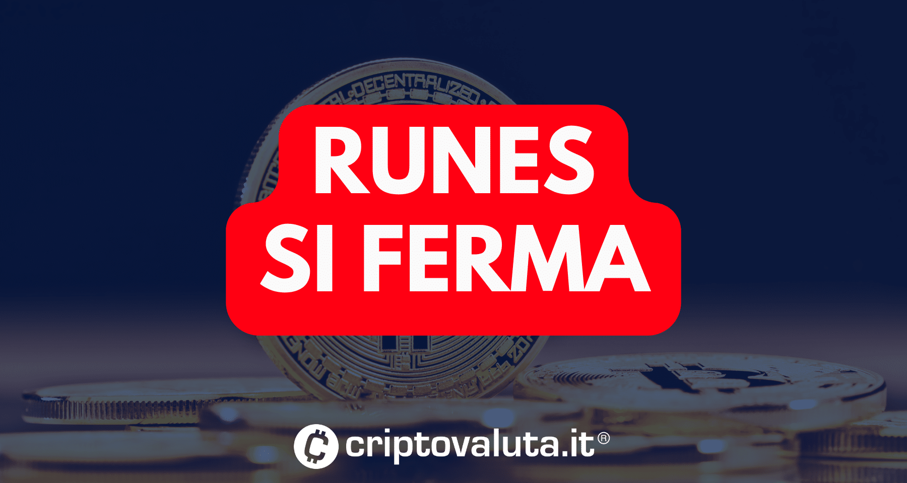 Runes: magia già finita. E gli effetti sul network di Bitcoin si vedono già. C'è da preoccuparsi?
