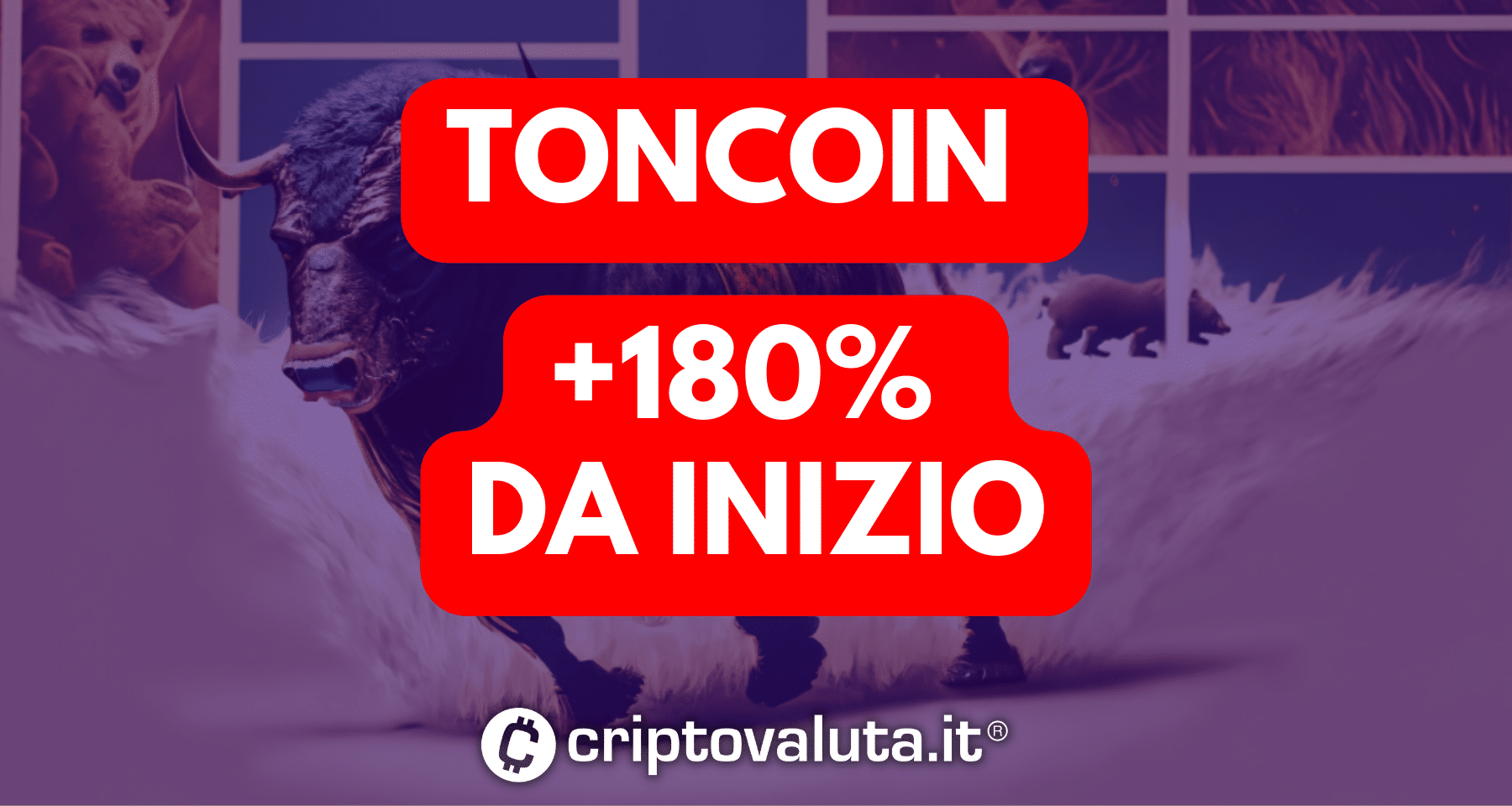 Toncoin: a +180% da inizio anno | Nuovo obiettivo TON: massimo annuale [Analisi!]