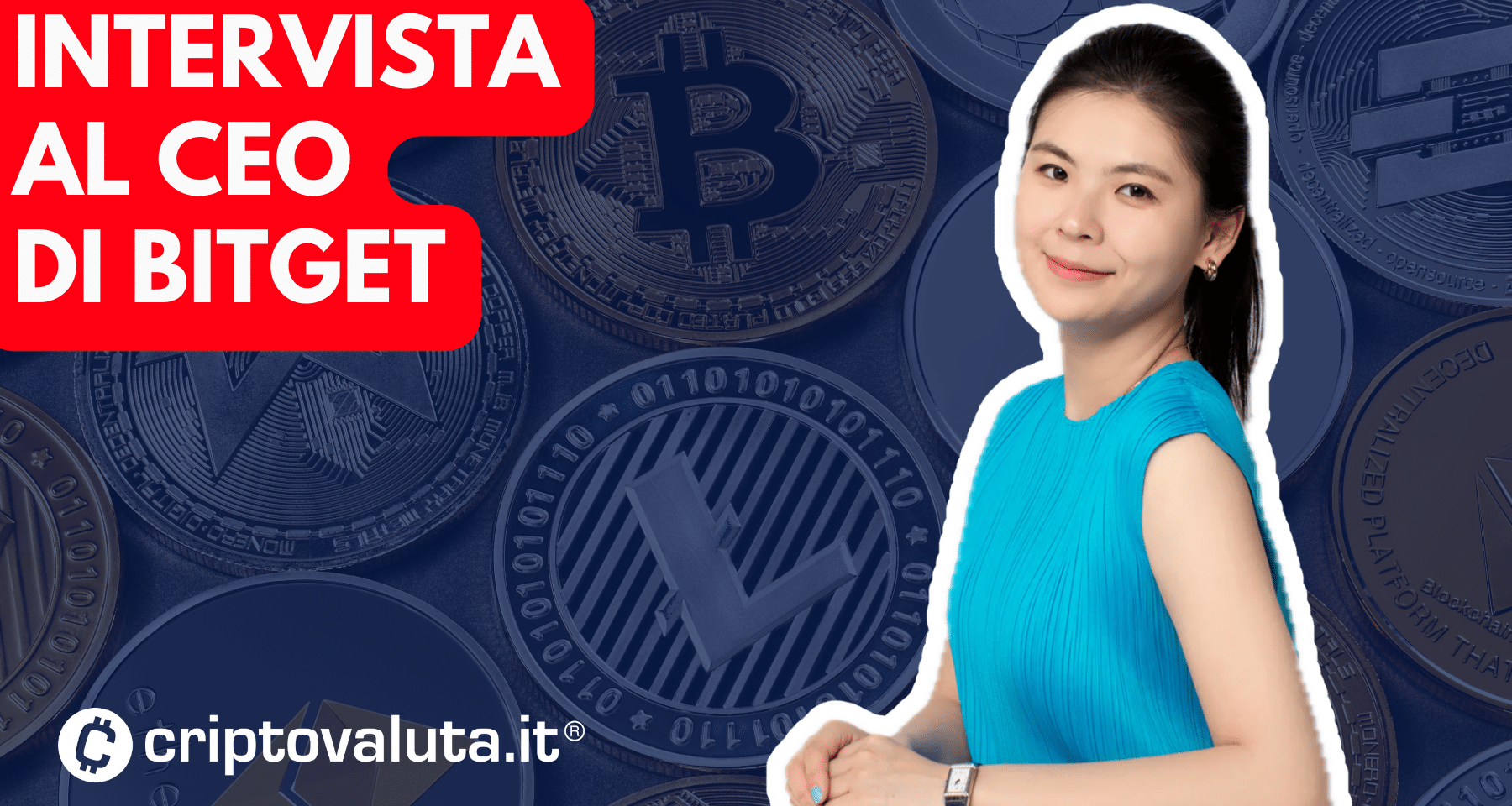 Crypto: "Adozione di massa in 5 anni!" Intervista alla CEO di Bitget, Gracy Chen!