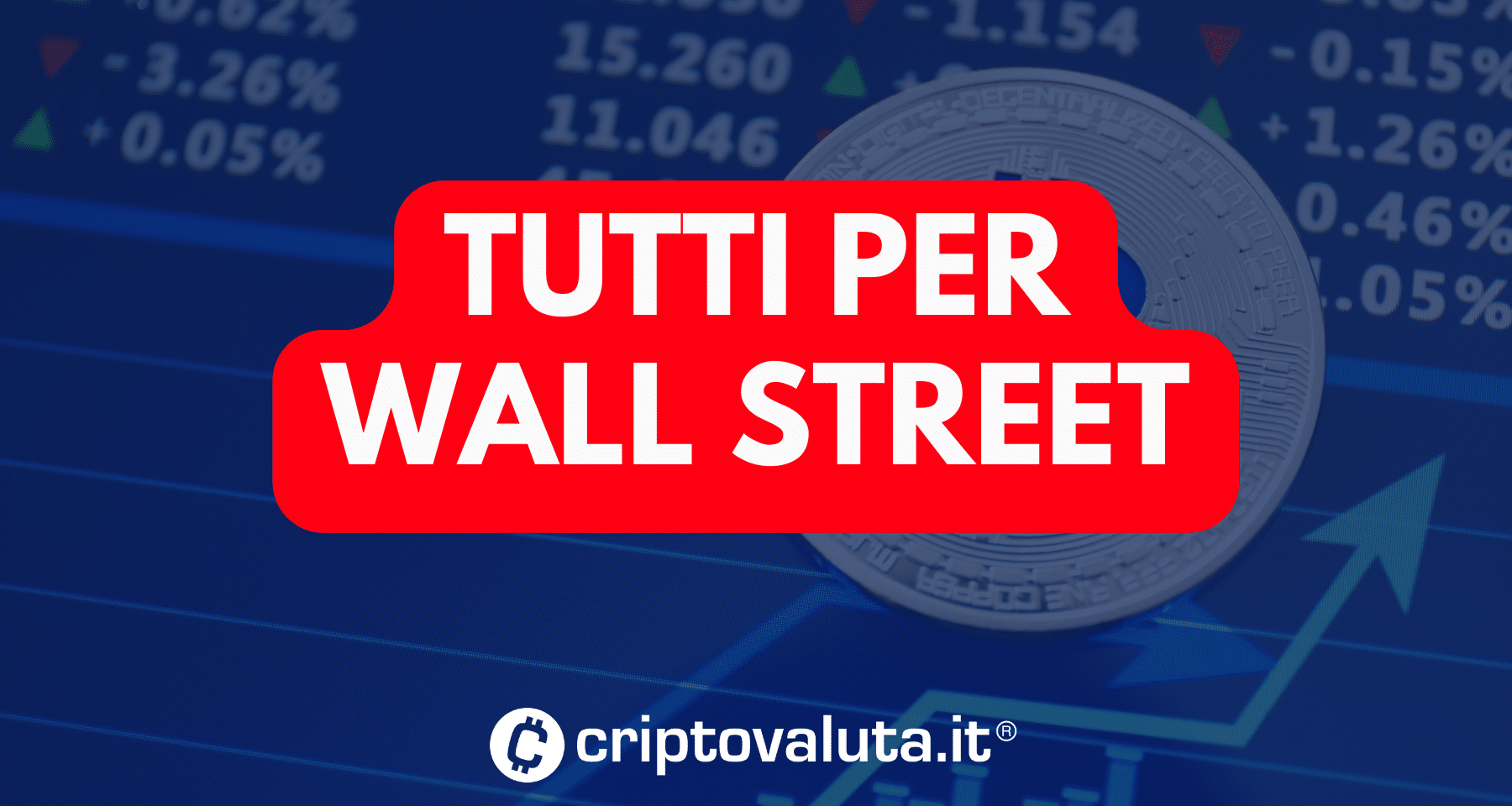 Wall Street vuole TUTTI i BITCOIN: giornata da RECORD, con quasi 1 miliardo di afflussi