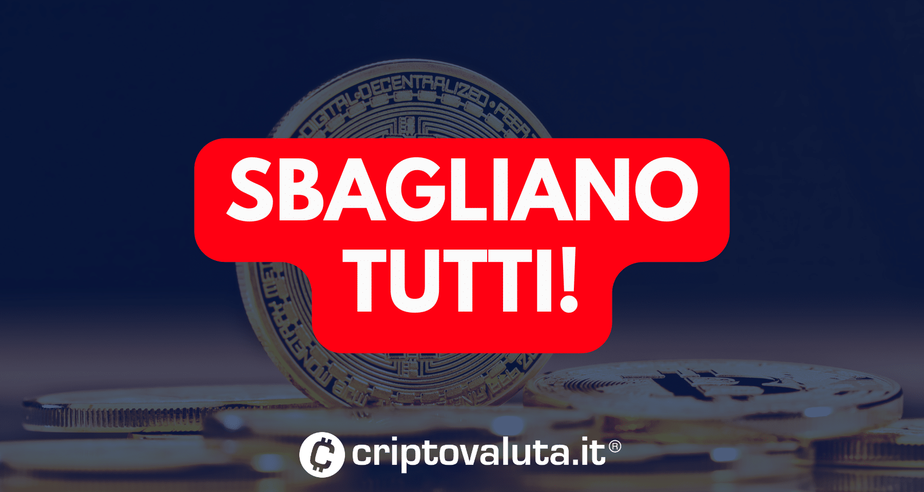 Bitcoin: CAOS SUI MERCATI per l'arrivo di 142.000 BTC in vendita. Ma i numeri sono SBAGLIATI!