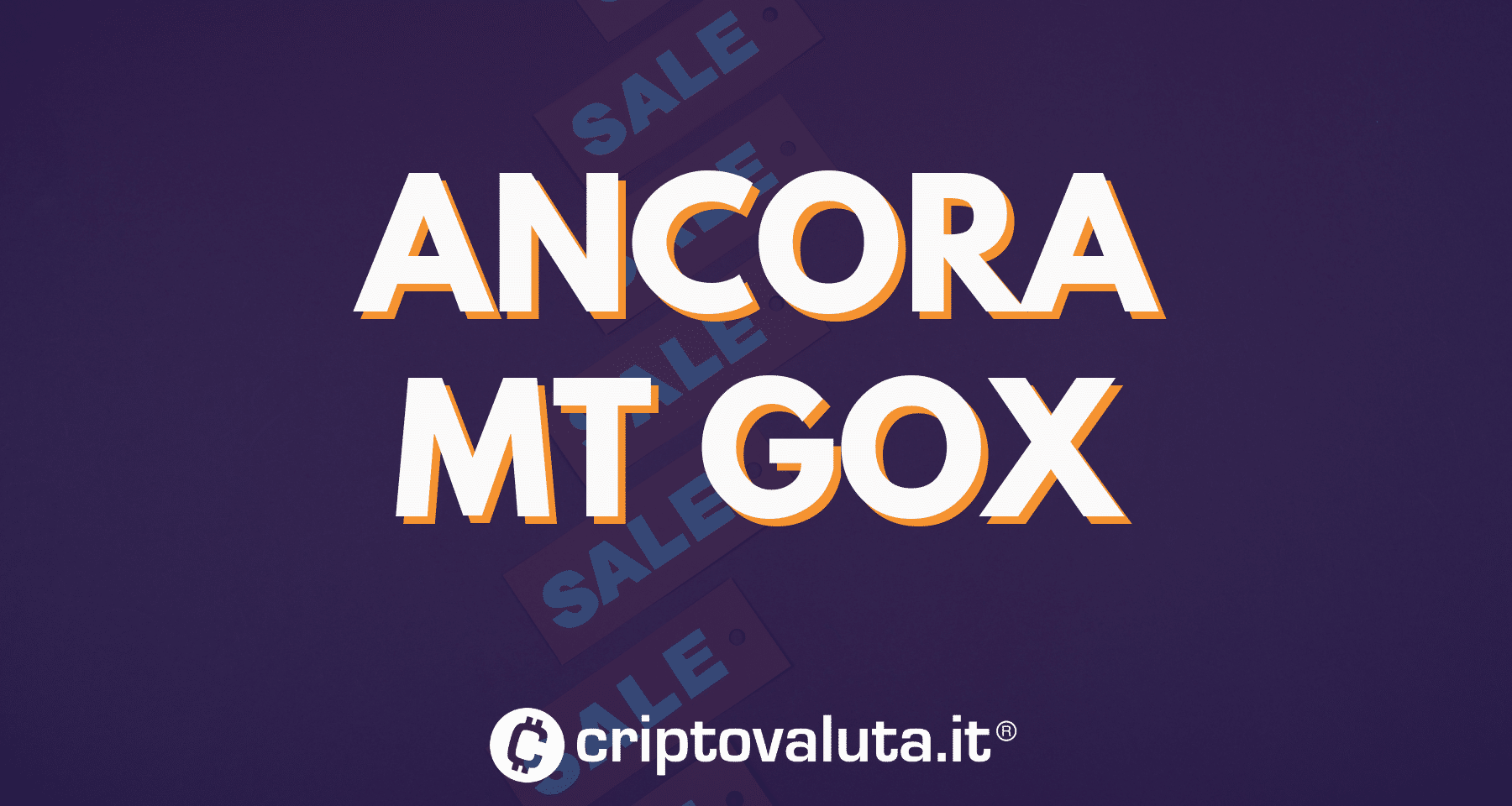 42.000+ Bitcoin di Mt. Gox in MOVIMENTO: paura sui mercati