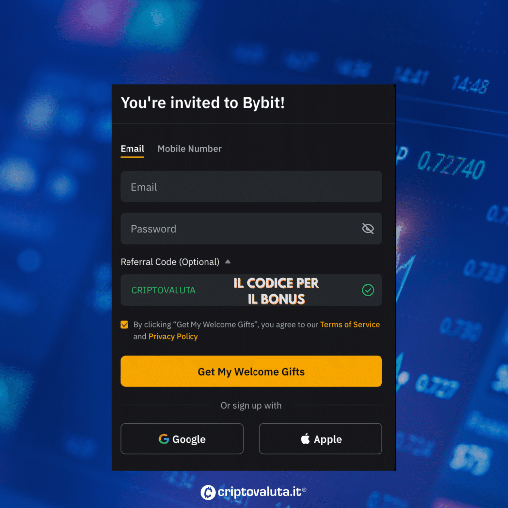 Bybit registrazione bonus
