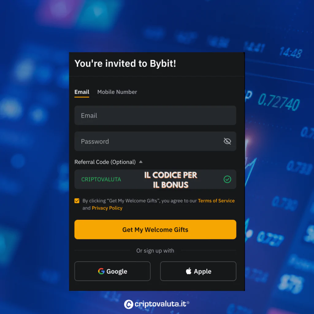 Bybit registrazione bonus