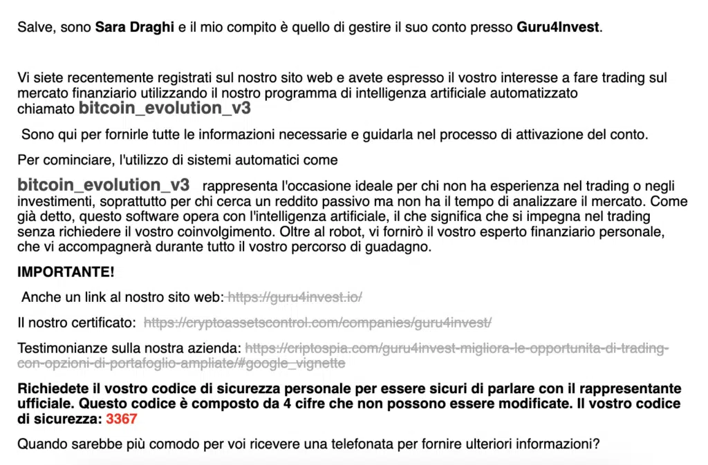 Mail bombardati