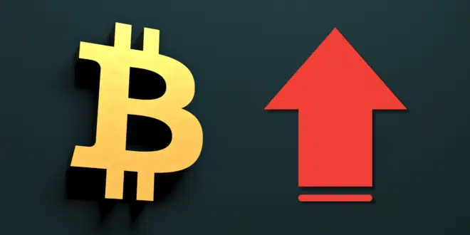 Bitcoin up