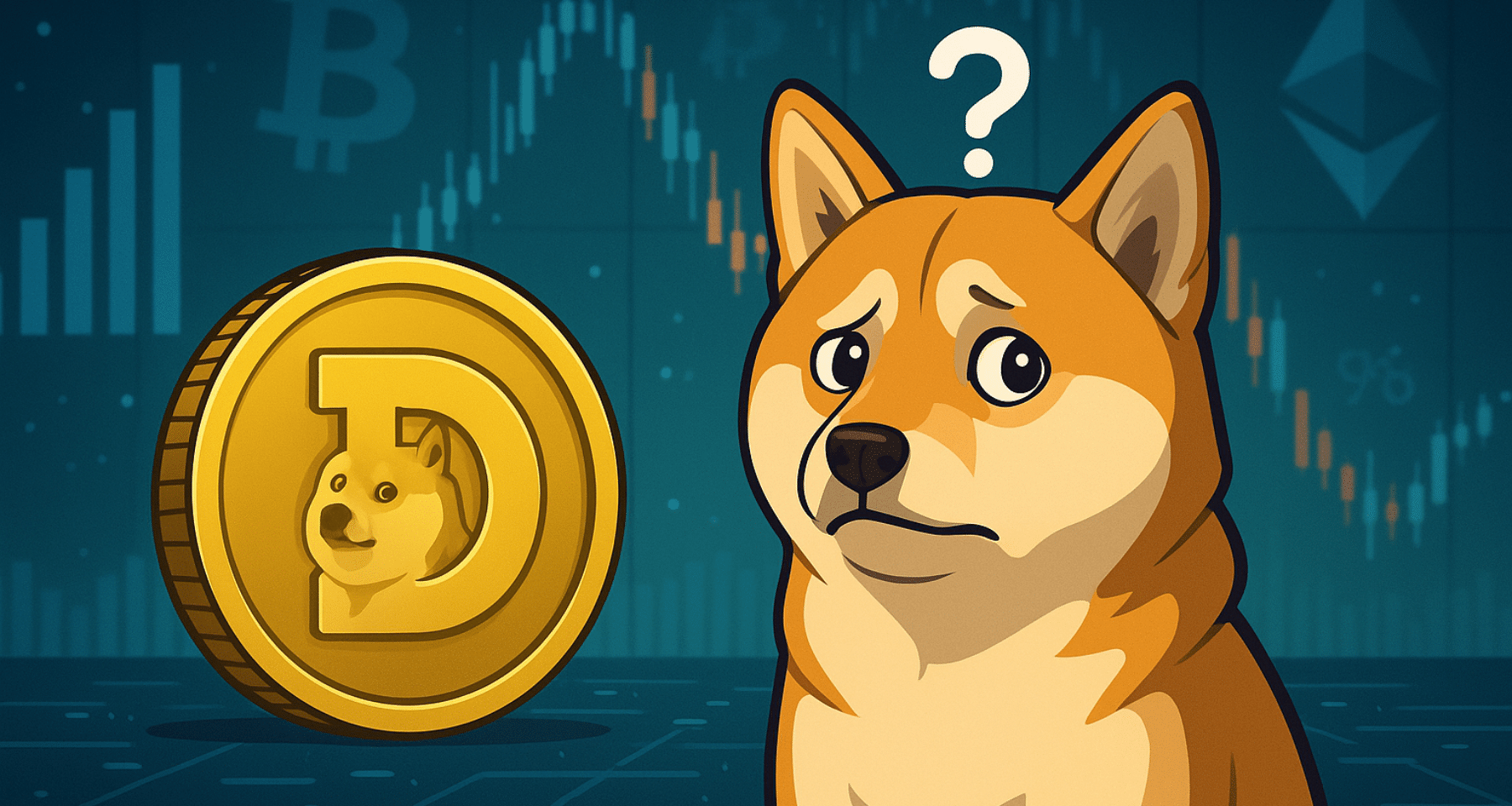 Dogecoin delude nel 2025 a -46% nel 2005!  Ecco cosa dovresti fare ora