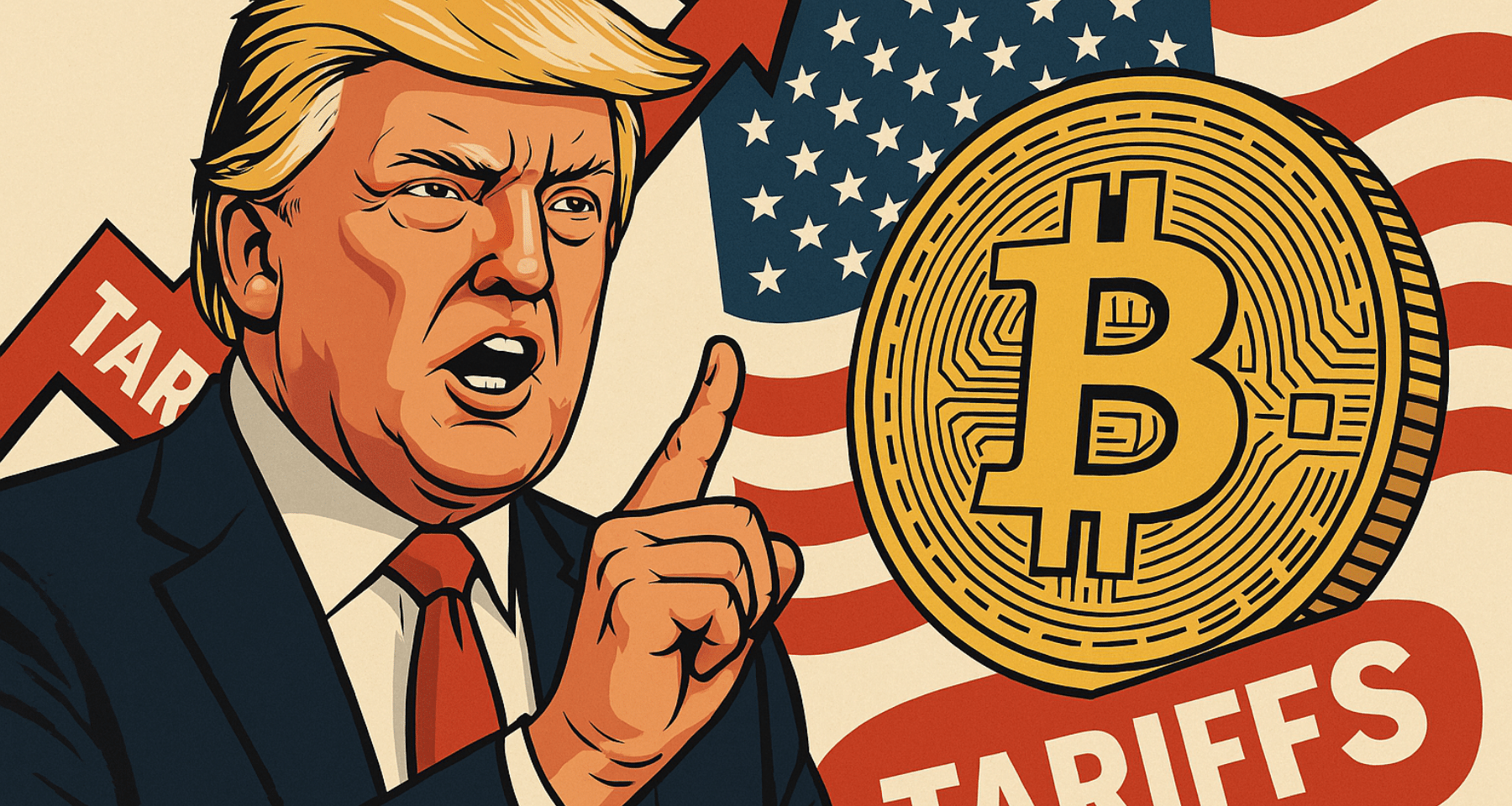 Bitcoin e Dazi Trump: analisi del calo e della volatilità nei mercati crypto e azionari