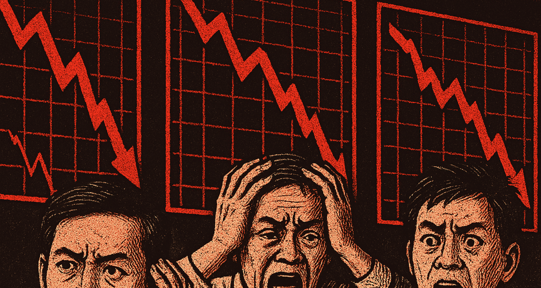Asia: è LUNEDÌ NERO! Bitcoin e crypto: CROLLO con Hong Kong (-12%) e Shanghai (-7%).  Tagli tassi più probabili?