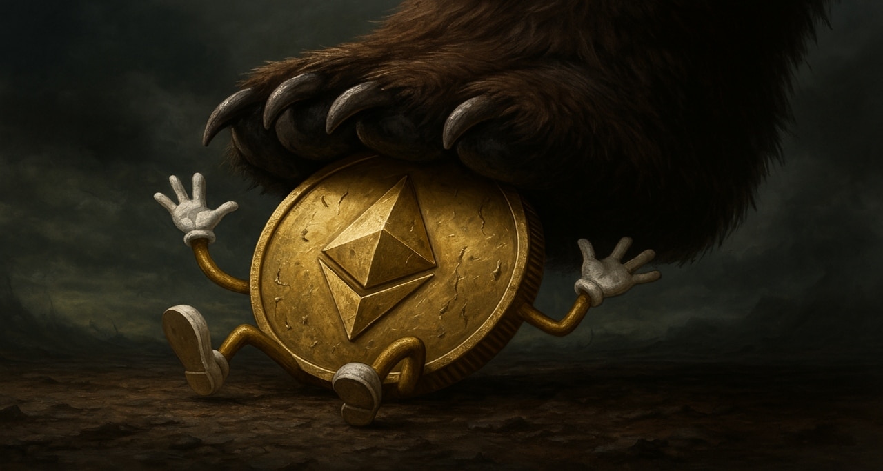 MALISSIMO Ethereum: nuovo crollo pesante, cosa dicono i dati on-chain?