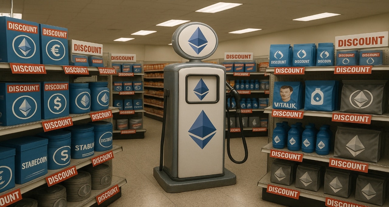 Ethereum GAS ai minimi: come sfruttare questa OCCASIONE prima che sia troppo tardi