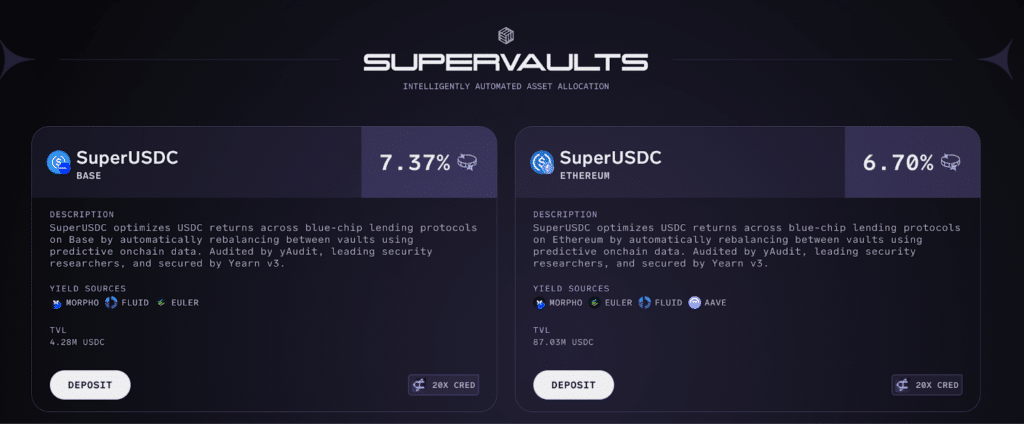 vault stablecoin superform