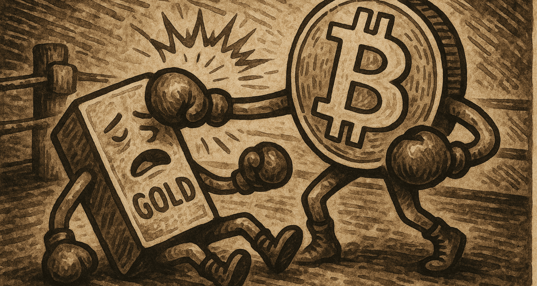 Bitcoin DISTRUGGE l'oro anche a Wall Street. Numeri INCREDIBILI dalle borse. È ora del SORPASSO?