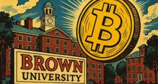 BROWN UNIVERSITY BITCOIN
