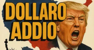 DOLLARO ADDIO ANALISI