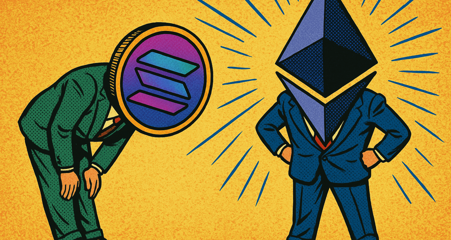 Solana si inchinerà a Ethereum. Target 500.000$ per Bitcoin, e ottimi anche per SOL e ETH. Parla la grande banca