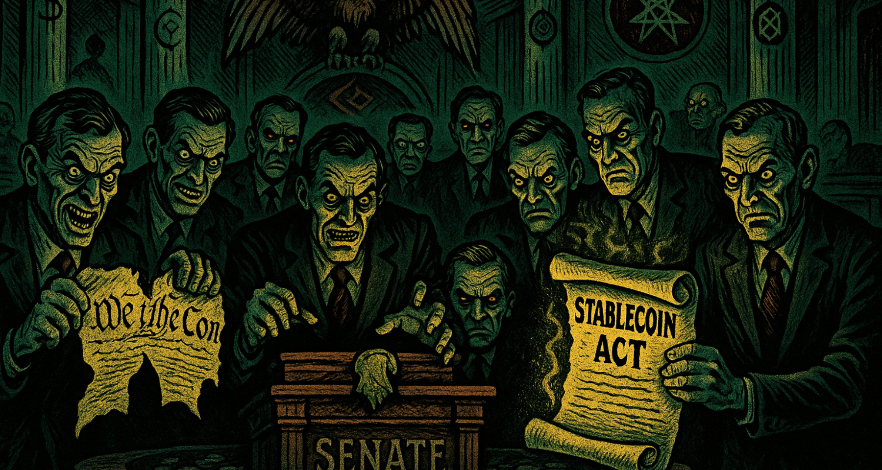 Crypto stable: GENIUS ACT USA a rischio! L'assist dei democratici a BCE. Ore di TENSIONE MASSIMA!