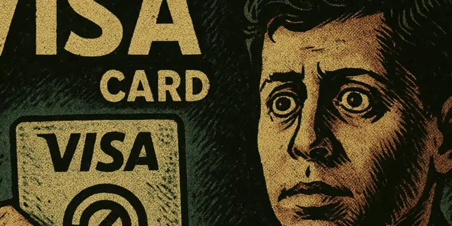 VISA CARD WORLDCOIN