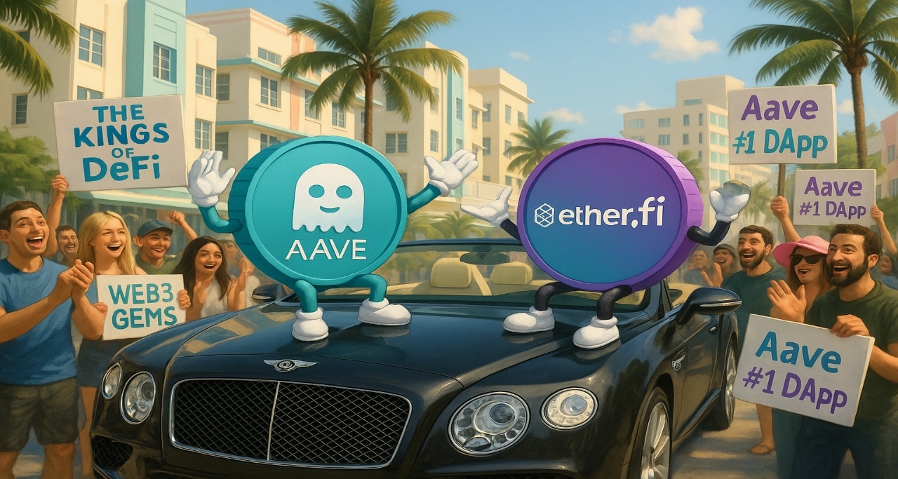Aave ed EtherFi registrano nuovi record di TVL ! BRILLANO i gioielli della DeFi