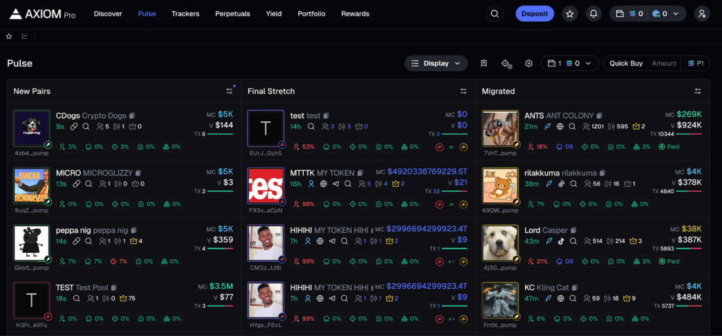 Axom memecoin
