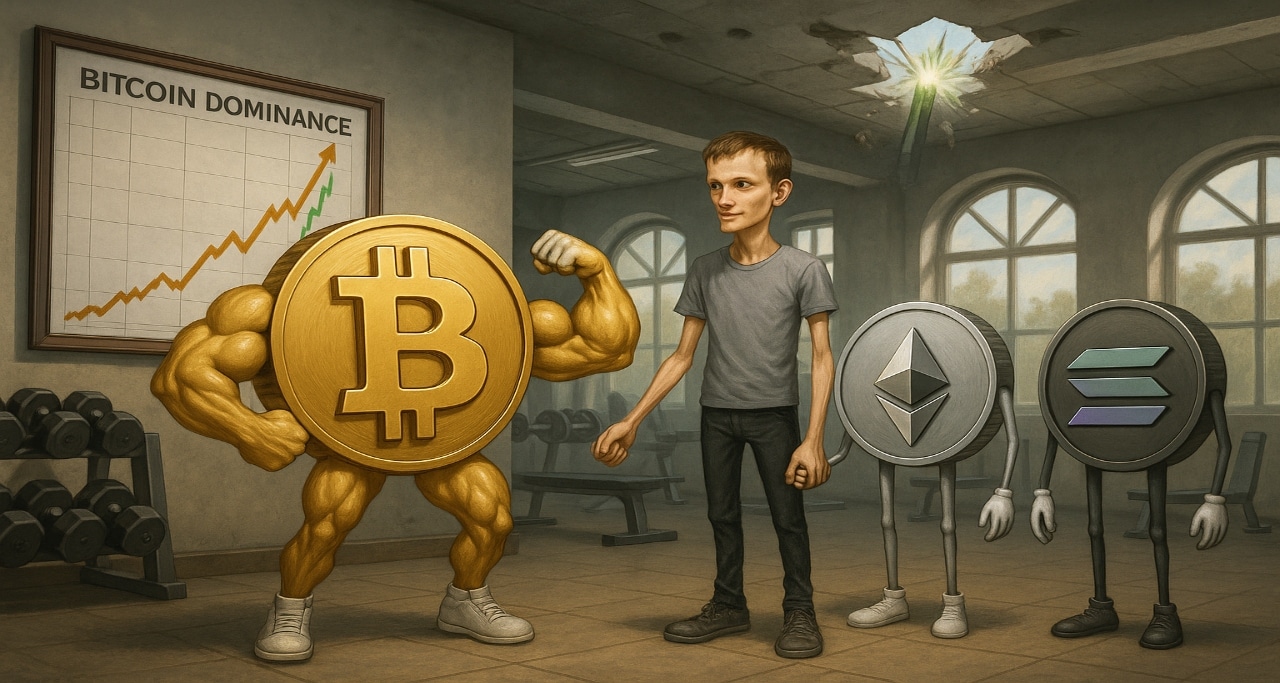 La dominance di Bitcoin VOLA al 65%: non succedeva da gennaio 2021, tutti PRONTI per….