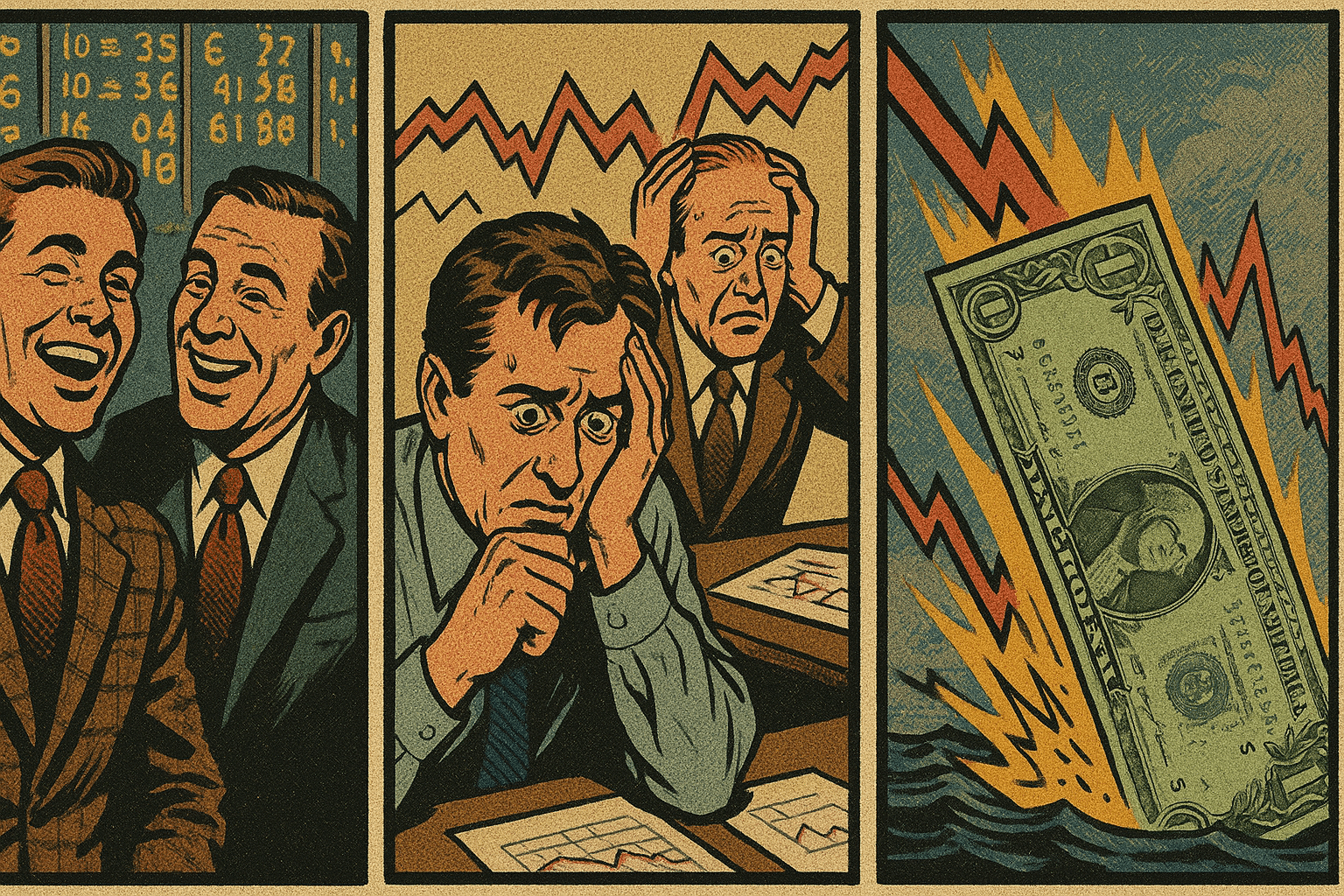 CAOS TOTALE a Wall Street! Analisti nel panico, Dollaro verso il bear market, Bond impazziti e Bitcoin invece...