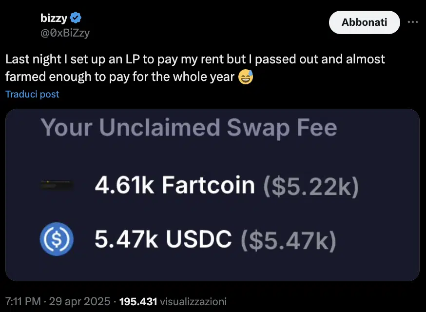 fees di swap liquidità
