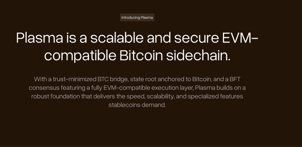 Plasma bitcoin sidechain