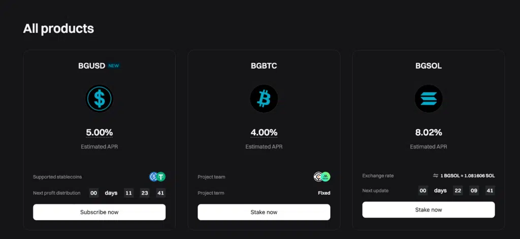 Bitget on-chain earn