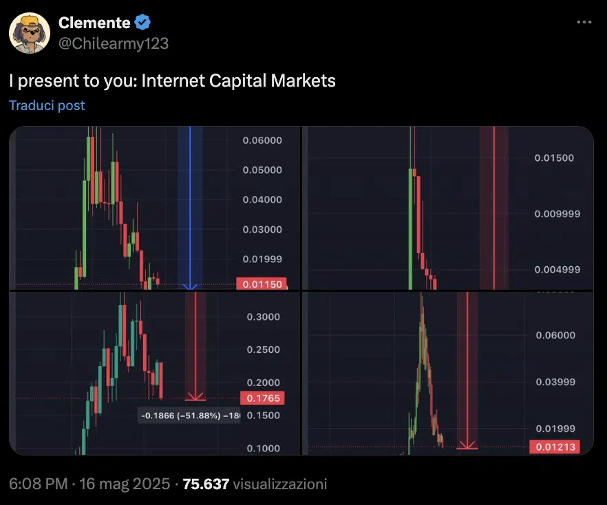 internet capital market rugpull