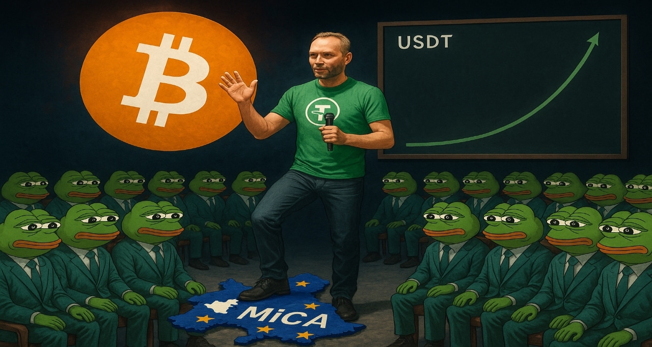 Tether: numeri ASSURDI per la stablecoin USDT, vale il 63% del volume spot crypto