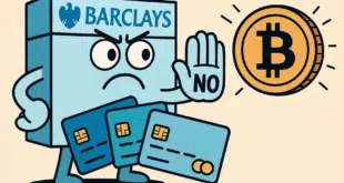 BARCLAYS NO CRYPTO