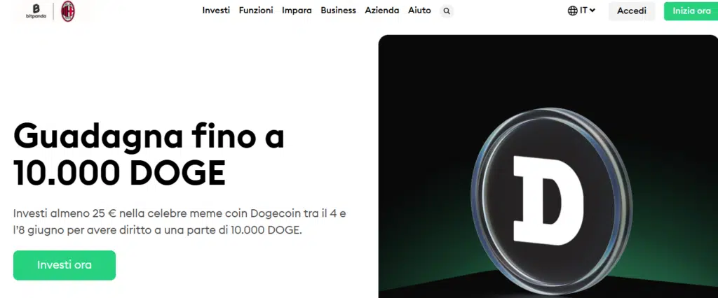 10k dogecoin gratis guida completa bitpanda