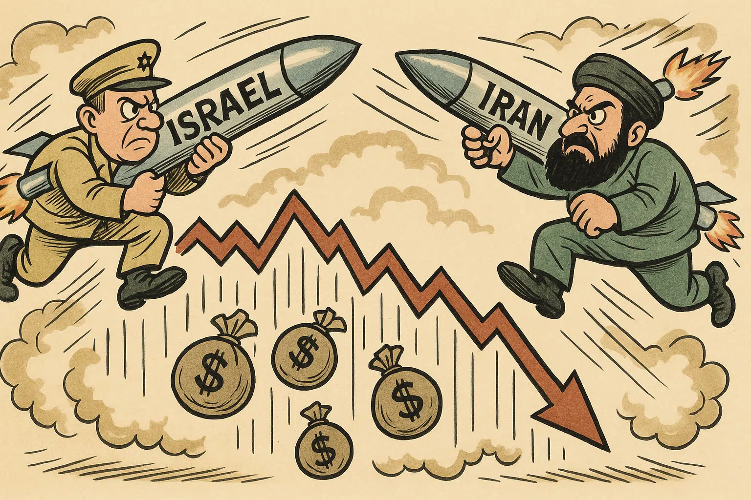 BITCOIN CROLLO ISRAELE IRAN