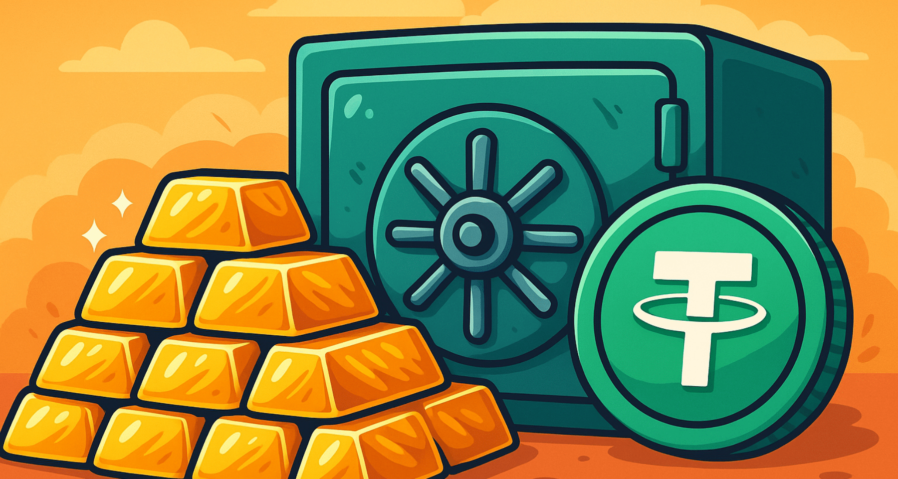 Come DIFENDERSI dalla guerra nel mondo crypto con l'oro fisico | Tether Gold (XAUt) e Pax Gold (PAXG)