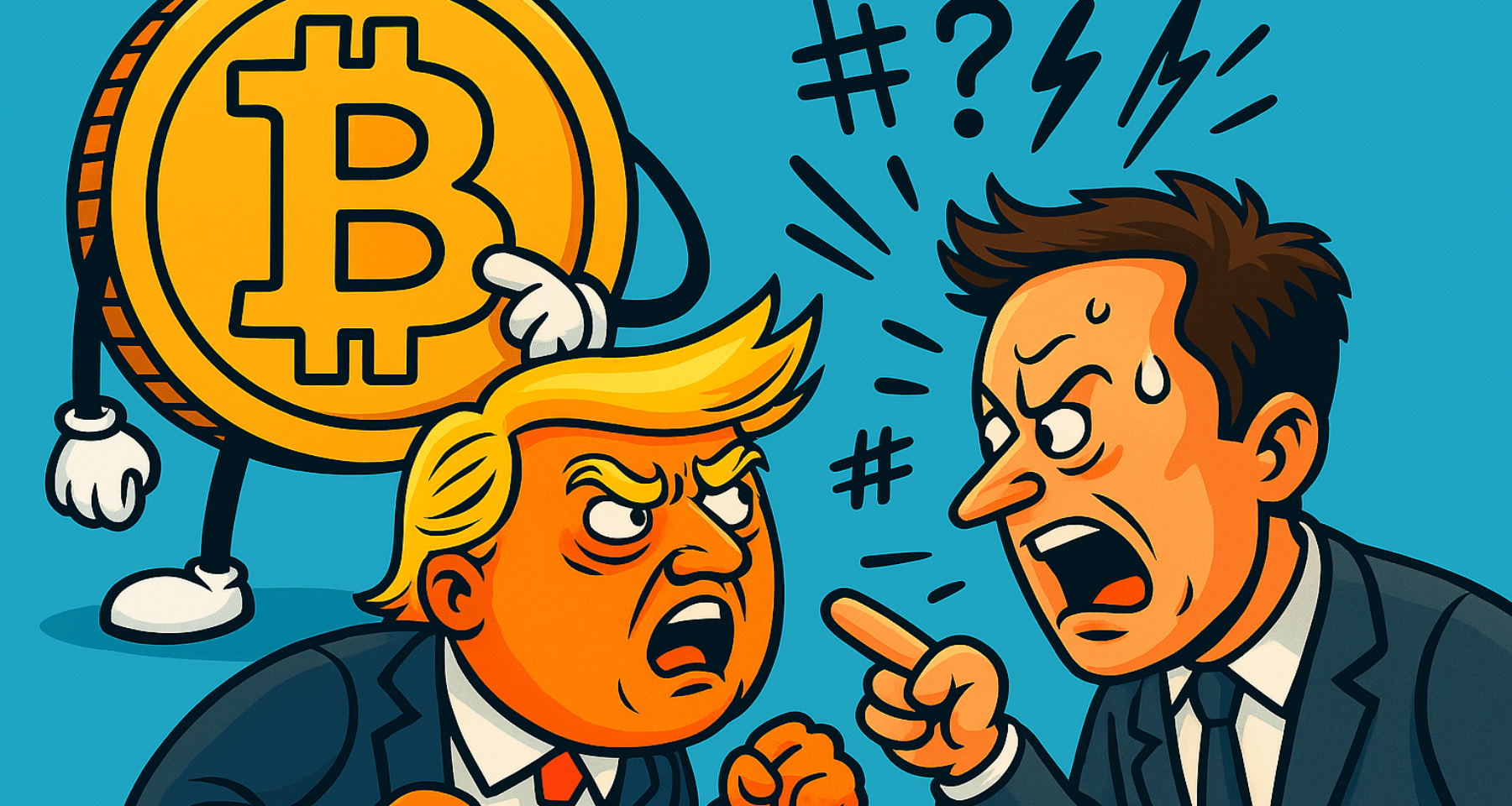 Bitcoin non teme Trump e Musk: lo swing è correttivo e il trend resta intatto [Analisi]