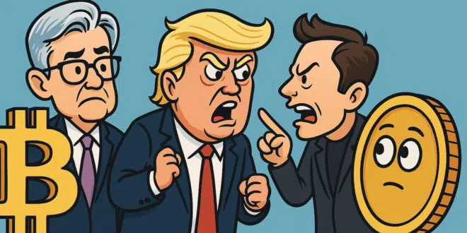Bitcoin - Trump - Powell - Musk