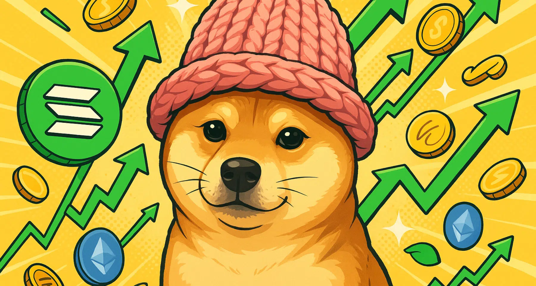 Questa meme coin sorprende: +200% dal minimo di aprile! Cosa può fare Dogwifhat ora?