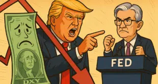 TRUMP POWELL DXY BITCOIN