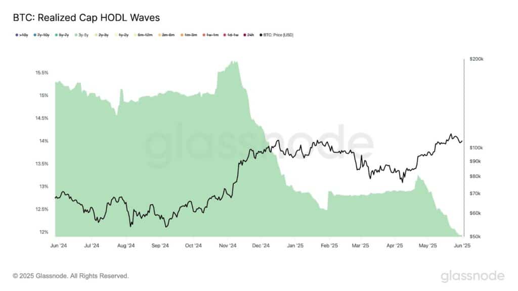 Bitcoin hodl waves