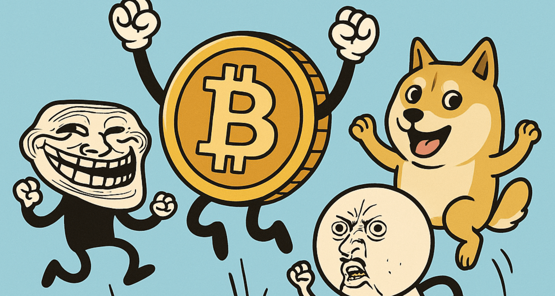 Bitcoin rimbalza con i meme token, crypto apprezzano il soft landing?