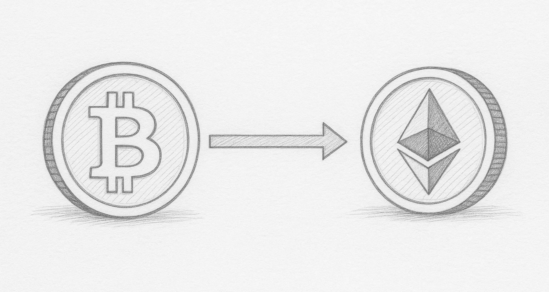 Società quotata scambia Bitcoin per Ethereum: è l'inizio di un trend in borsa?