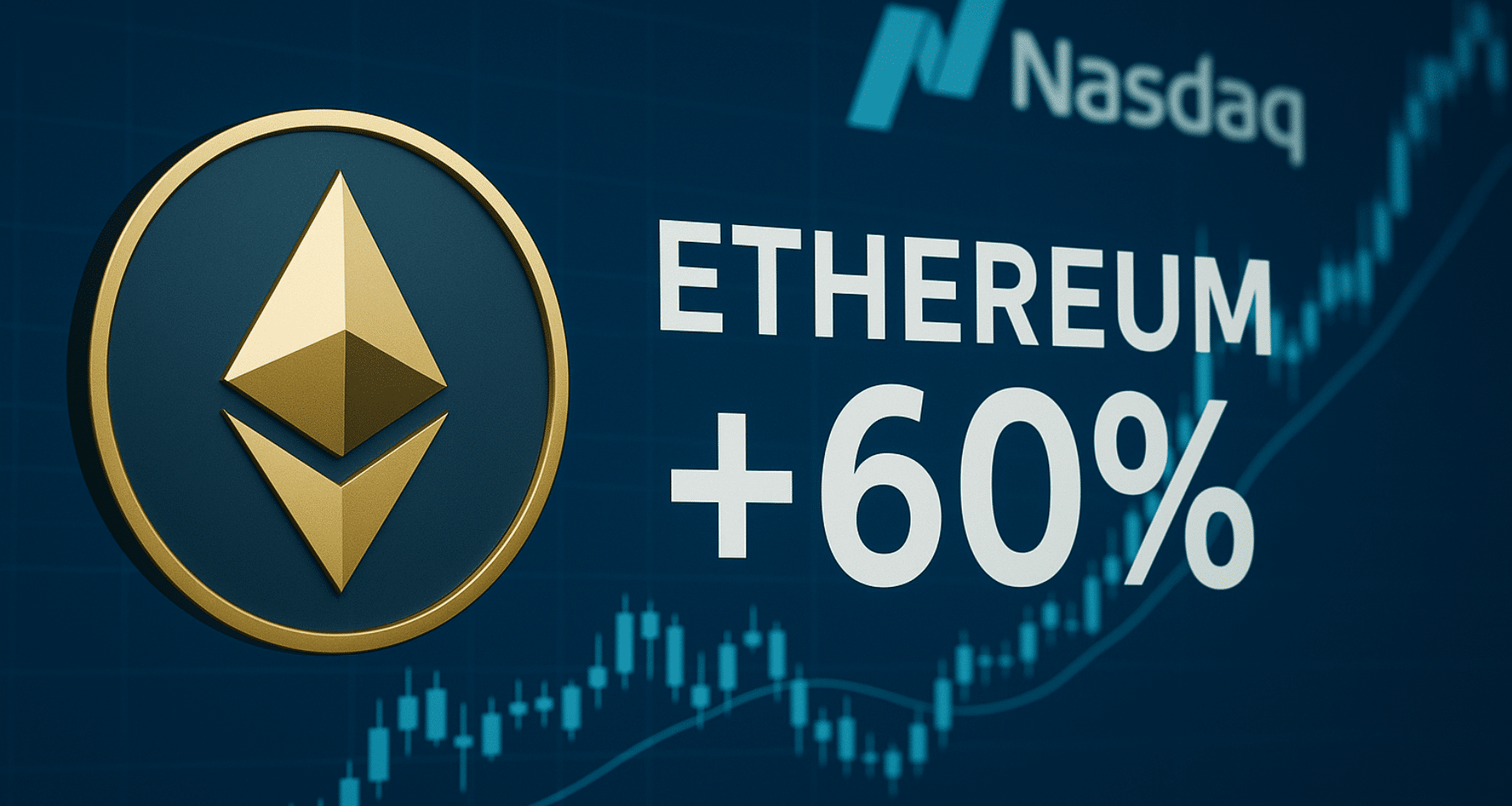 Ethereum regala il +60% a questa società quotata. Febbre ETH al NASDAQ
