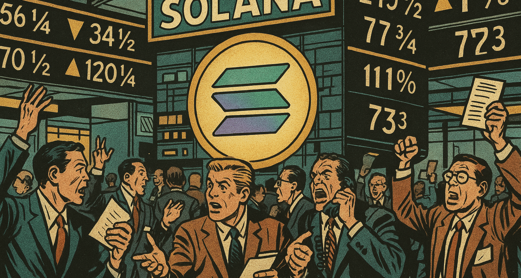 Solana: ok primo giorno trading ETF. In attesa TANTE richieste per fondi crypto!