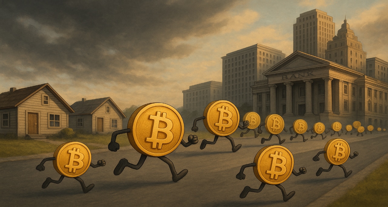 Bitcoin in FUGA dai portafogli retail: Balene e istituzionali ACCUMULANO in silenzio !