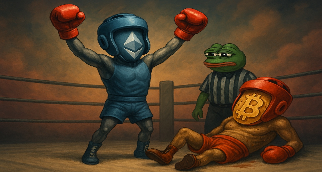 Ethereum DISTRUGGE Bitcoin in QUESTA metrica: non accadeva da dicembre 2022!