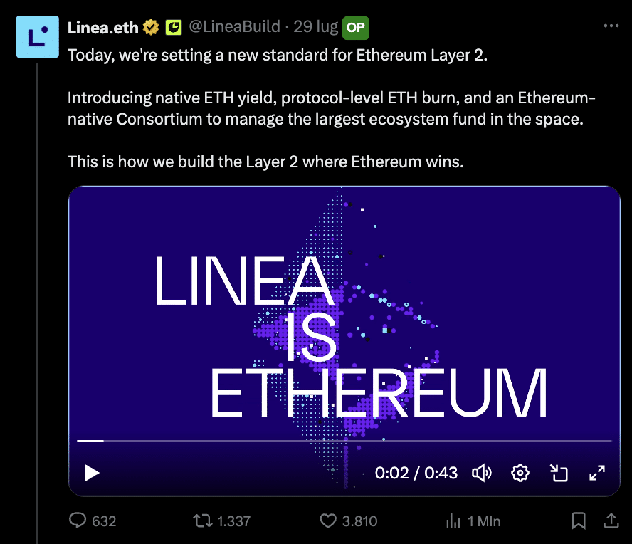 LInea is Ethereum